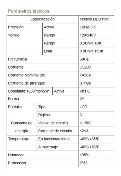 Medidor Digital Energia Monofasico Particular Base Soquet - Image 5